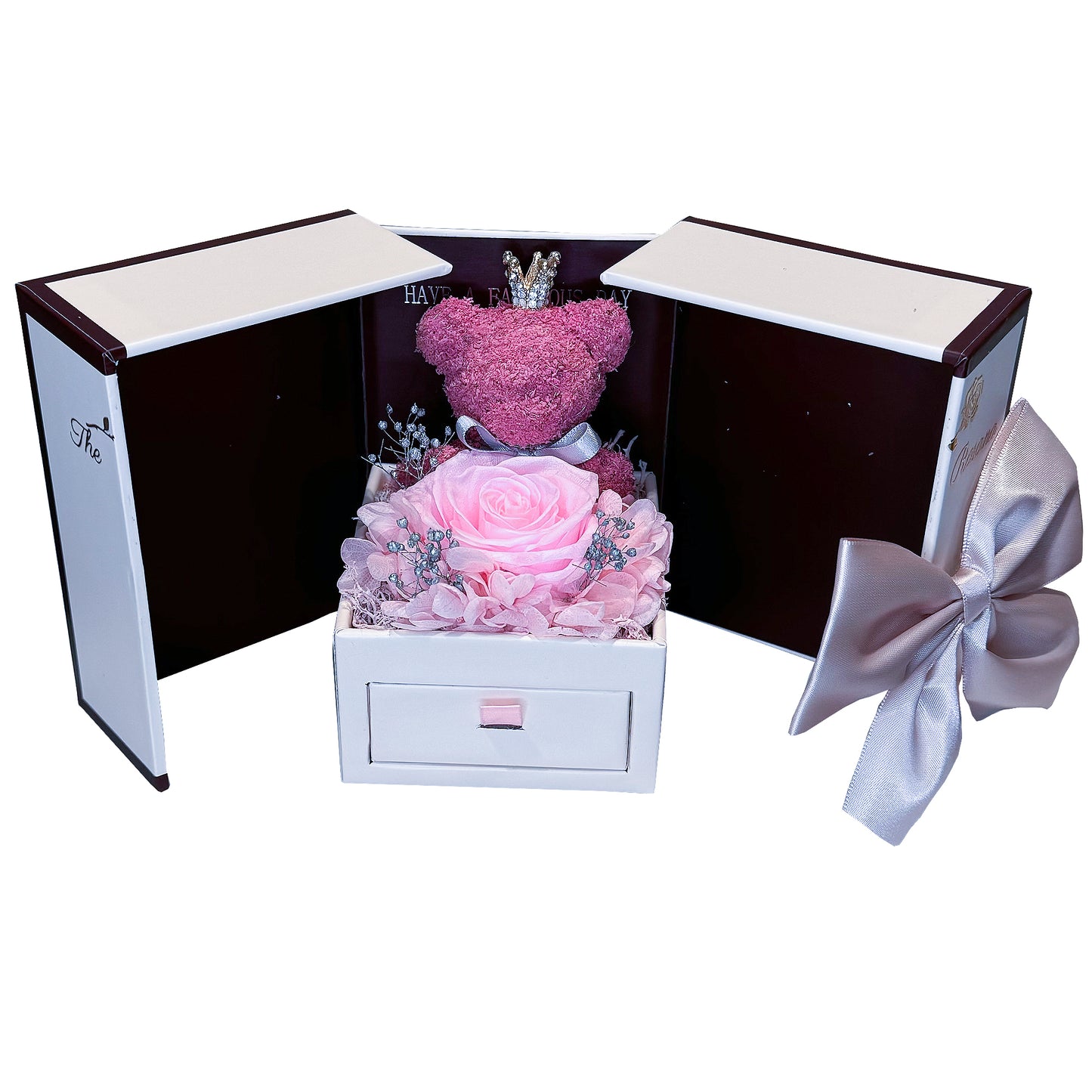 Boite cadeau | rose